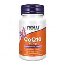 Антиоксидант NOW CoQ10 60 мг 60 капсул