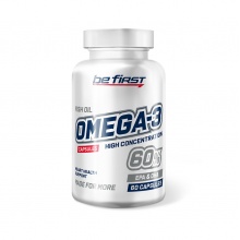 Антиоксидант Be First Omega-3 60% High Concentration  60 кап